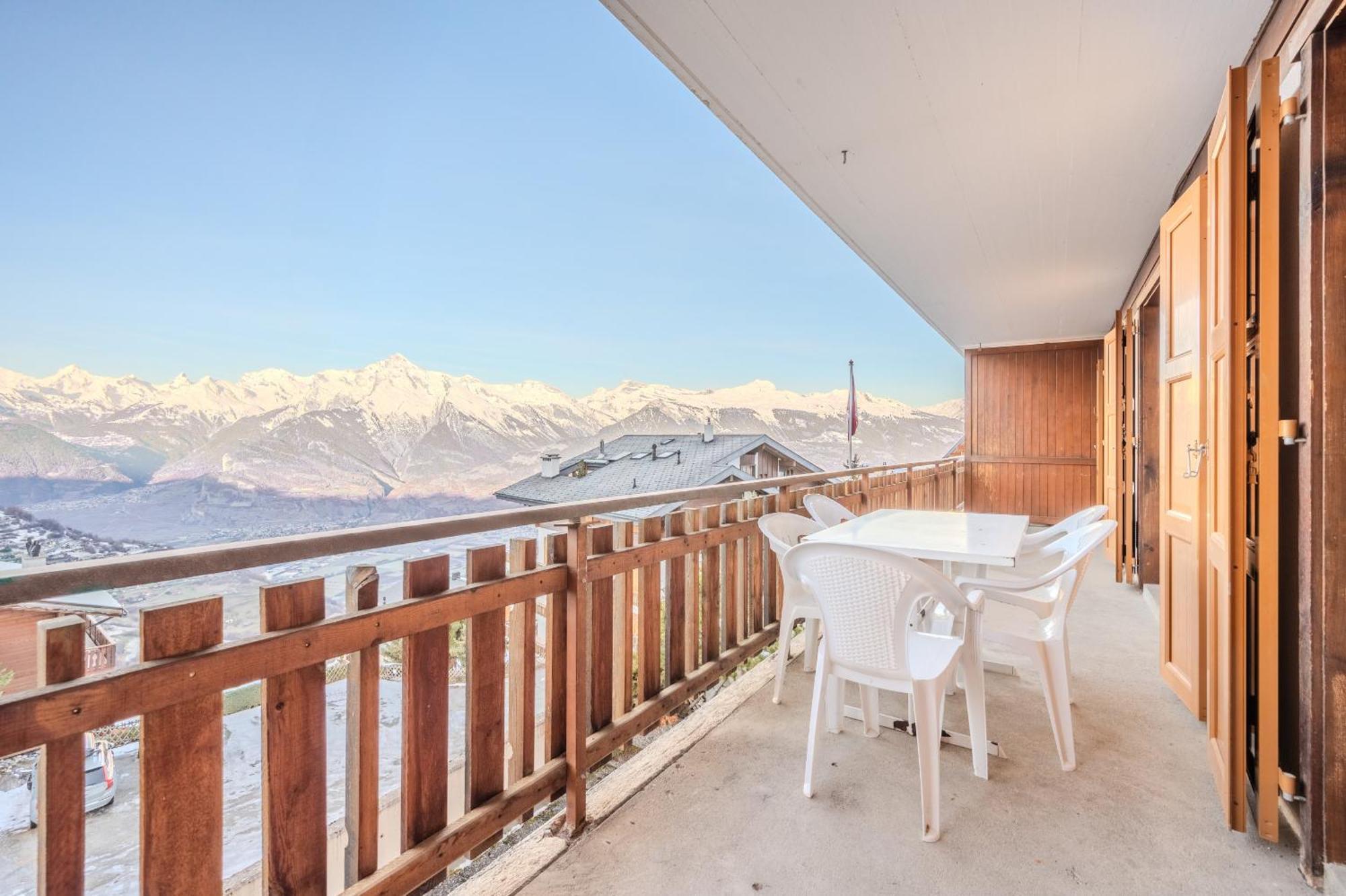 Greppons Cosy & Mountain Apartments By Alpvision Residences Veysonnaz ภายนอก รูปภาพ